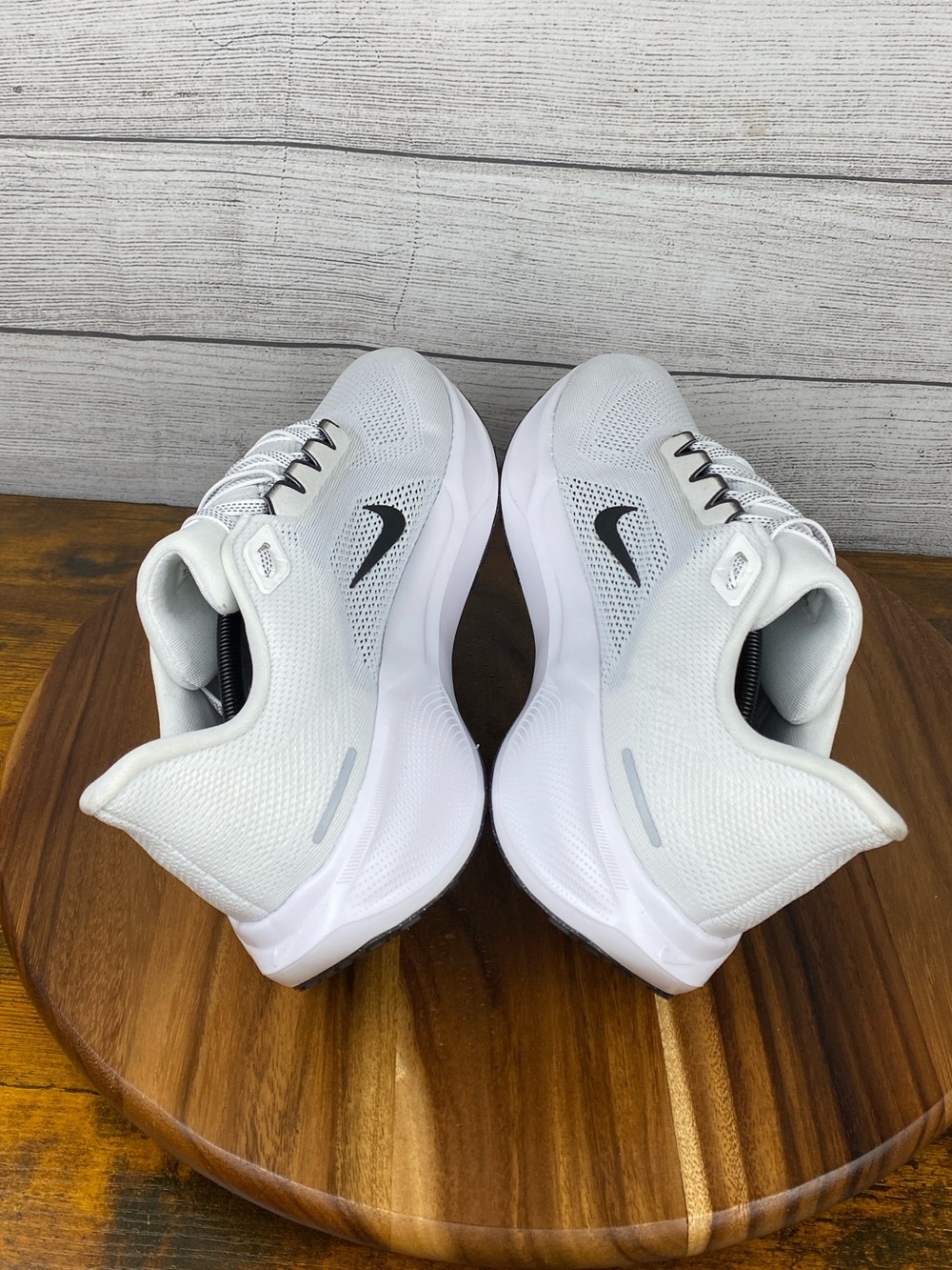 Nike Air Zoom Pegasus 41 Wide TB White Black Running Shoe HF1537-100 Men’s 13 - Picture 9 of 12